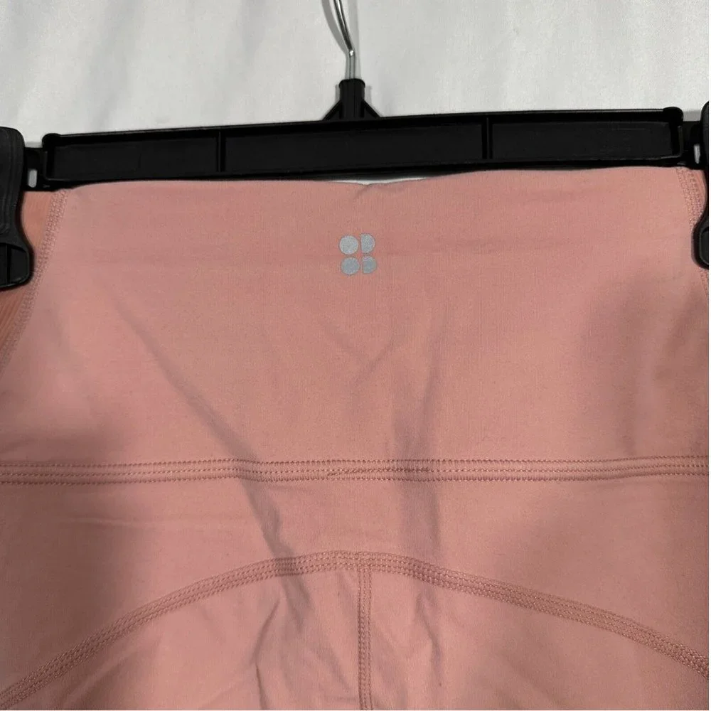 Sweaty Betty‎ [ XL 12 ] Super Soft Flow Yoga 7/8 Leggings in Bloom Pink